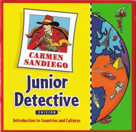 постер игры Where in the World Is Carmen Sandiego?: Junior Detective Edition
