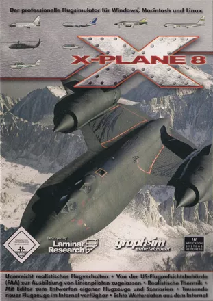 постер игры X-Plane 8