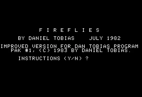 постер игры Fireflies