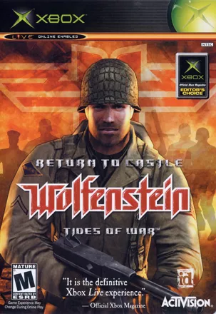 постер игры Return to Castle Wolfenstein: Tides of War