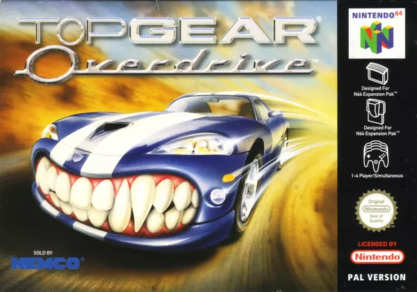 постер игры Top Gear: Overdrive