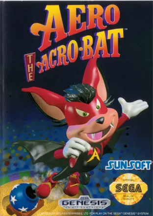 постер игры Aero the Acro-Bat