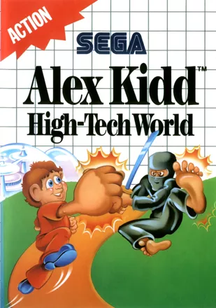 постер игры Alex Kidd: High-Tech World
