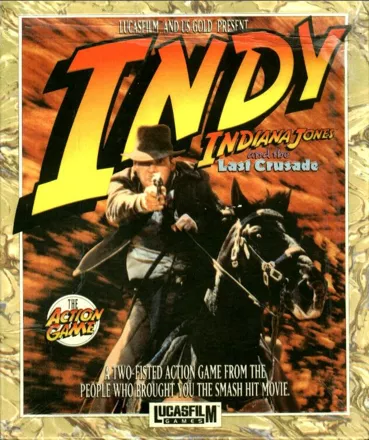 постер игры Indiana Jones and the Last Crusade: The Action Game