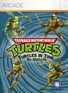 постер игры Teenage Mutant Ninja Turtles: Turtles in Time Re-Shelled
