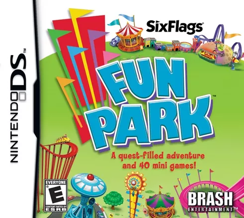 постер игры Six Flags Fun Park