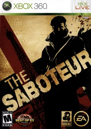 постер игры The Saboteur