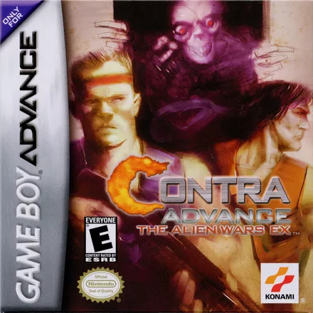 постер игры Contra Advance: The Alien Wars EX