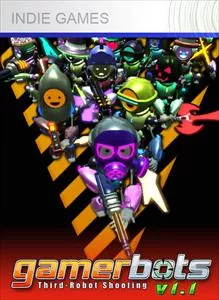постер игры Gamerbots: Third-Robot Shooting
