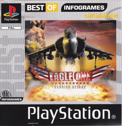 постер игры Eagle One: Harrier Attack