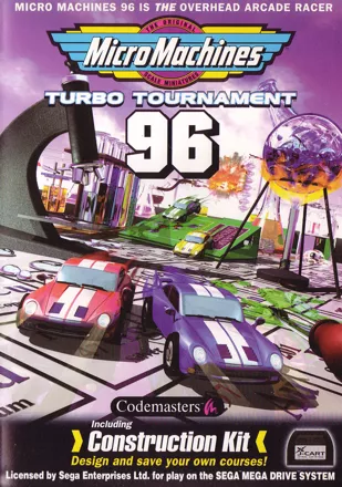 постер игры Micro Machines: Turbo Tournament 96