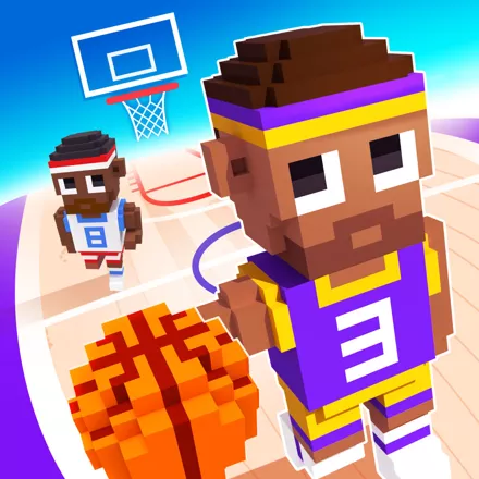 постер игры Blocky Basketball FreeStyle