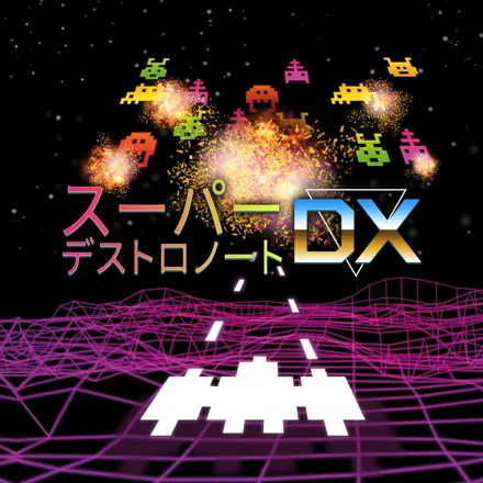 постер игры Super Destronaut DX: Intruders Edition