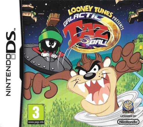 постер игры Galactic Taz Ball
