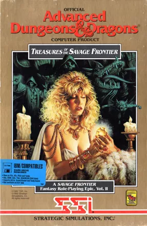 постер игры Treasures of the Savage Frontier