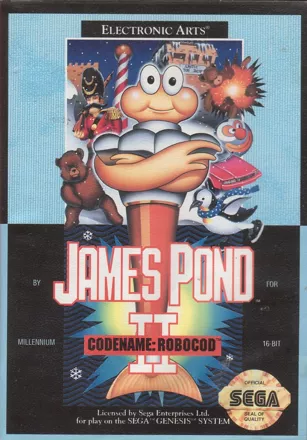 постер игры James Pond 2: Codename: RoboCod