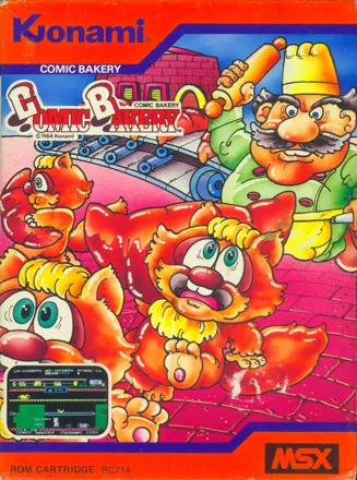 постер игры Comic Bakery