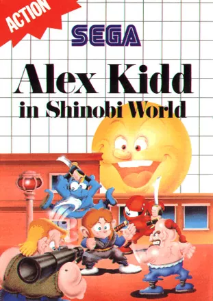 постер игры Alex Kidd in Shinobi World