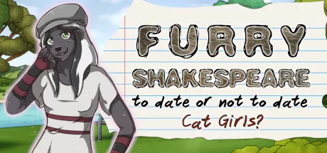 постер игры Furry Shakespeare: To Date or Not to Date Cat Girls?