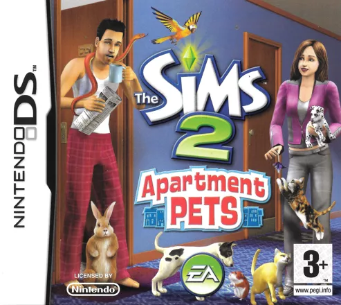 постер игры The Sims 2: Apartment Pets