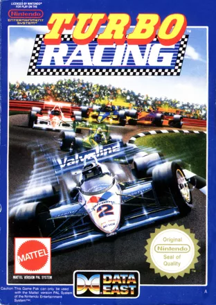 постер игры Al Unser Jr. Turbo Racing
