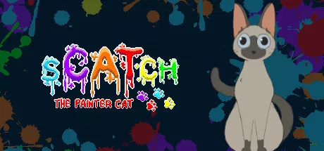 постер игры sCATch: The Painter Cat