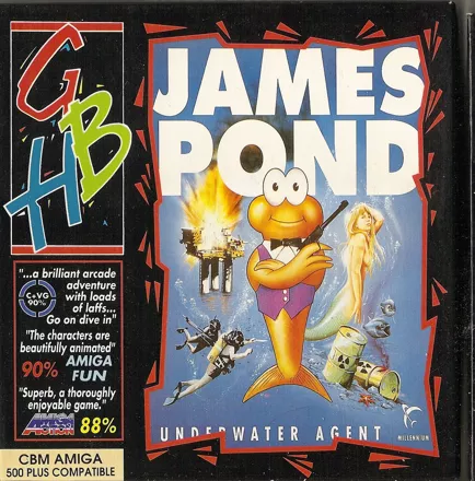 постер игры James Pond: Underwater Agent