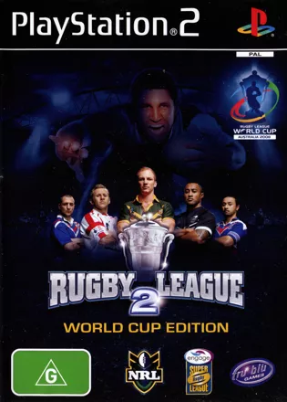 постер игры Rugby League 2: World Cup Edition