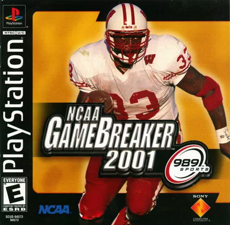 постер игры NCAA GameBreaker 2001