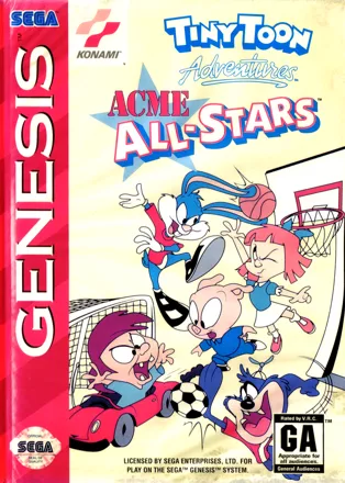 постер игры Tiny Toon Adventures: Acme All-Stars