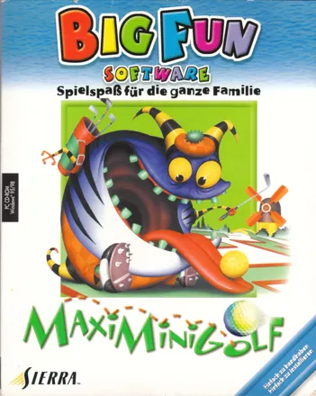 постер игры 3-D Ultra MiniGolf Deluxe