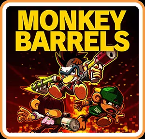 постер игры Monkey Barrels