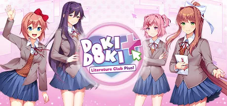 постер игры Doki Doki Literature Club Plus!