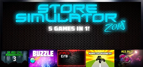 постер игры Store Simulator 2018