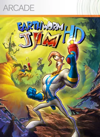 постер игры Earthworm Jim HD