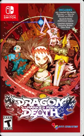 постер игры Dragon Marked for Death: Advanced Attackers
