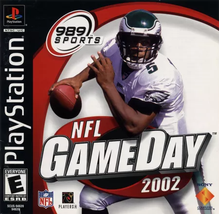 постер игры NFL GameDay 2002