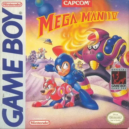 постер игры Mega Man IV