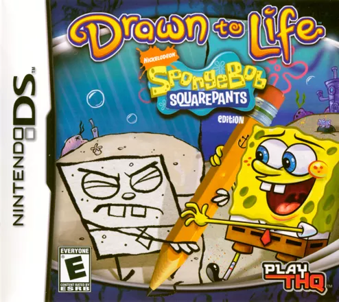 постер игры Drawn to Life: SpongeBob SquarePants Edition