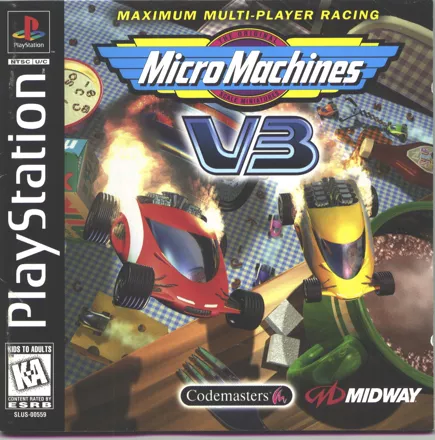 постер игры Micro Machines V3