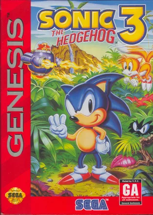 постер игры Sonic the Hedgehog 3