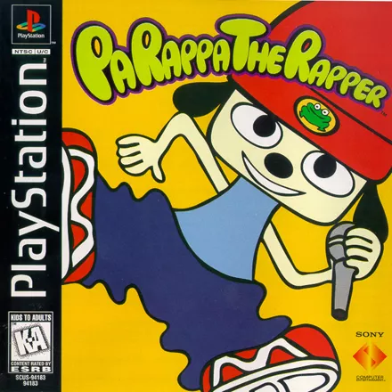 постер игры PaRappa the Rapper
