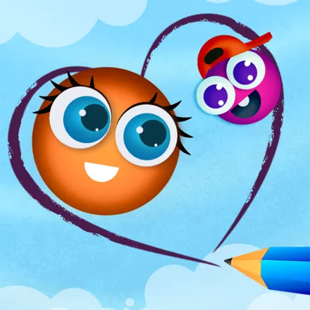 постер игры Family Balls: Draw Line