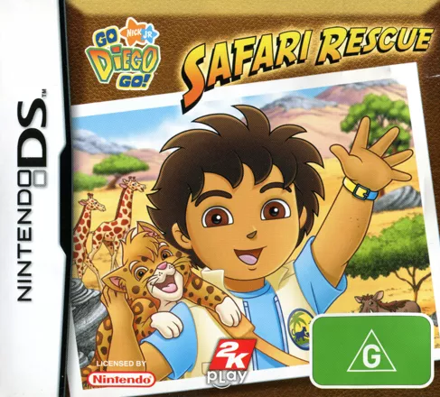 постер игры Go, Diego, Go!: Safari Rescue