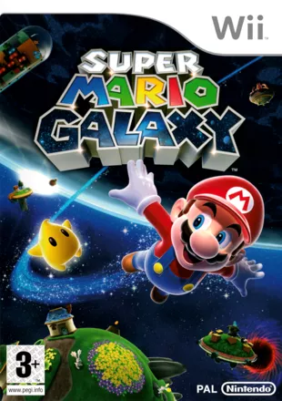 постер игры Super Mario Galaxy