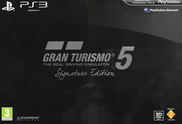 постер игры Gran Turismo 5 (Signature Edition)