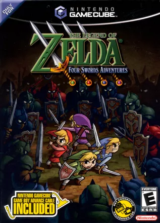постер игры The Legend of Zelda: Four Swords Adventures