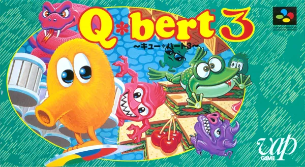 постер игры Q*bert 3