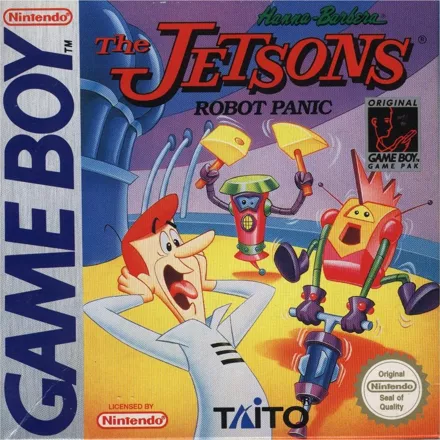 постер игры The Jetsons: Robot Panic