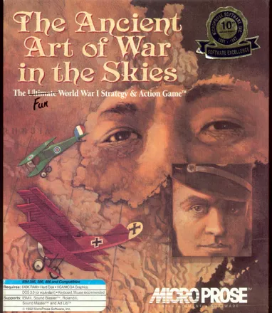 постер игры The Ancient Art of War in the Skies